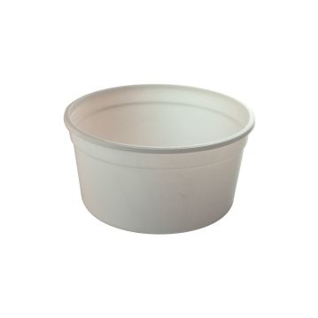 Taa de Plstico Euroeco Branco 500cc para Tampa Standard 600 un