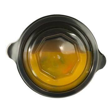 Taa em Plstico PP Preto Sopa / Poke bowl / Chirashi sushi 1000ml 480un