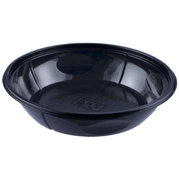 Base de Saladeira Pl�stico Preto 800ml 600 un