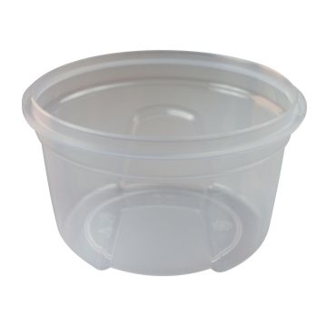 Taa de Plstico Eurobox Transparente 620cc Caixa 18x28un