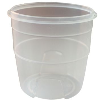 Taa de Plstico Eurobox Transparente 1220cc Caixa 324
