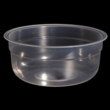 Taa em Plstico PS Translcido Modelo 100TR 200ml 1000un