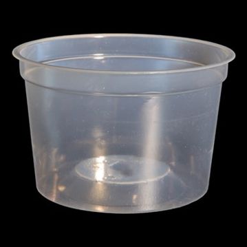 Taa em Plstico PS Translcido Modelo 126TR 300ml 1200un