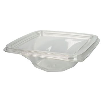 Saladeira Plstico RPET Twirl 250ml 140x140x40mm 400 un