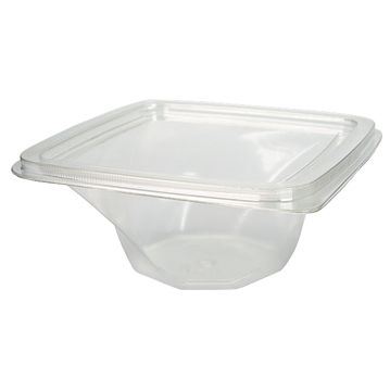 Saladeira Plstico RPET Twirl 750ml 160x160x83mm 400 un