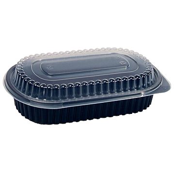 Tampa Mdia para Contentores Micro-ondas Modelo 8000 235x145x21mm 400 un