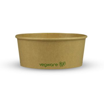 Contentor Rectangular Kraft Vegware 750ml 24oz 150/127x59mm 6x50 un