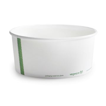 Contentor Rectangular Kraft Vegware 1300ml 48oz 185/163x82mm 6x50 un