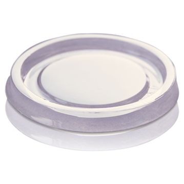 Tampa Plstico Rasa para Copo de Carto de Gelado M7 - WP1000 - B64 Caixa 6x80
