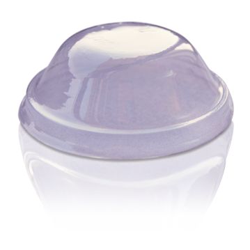 Tampa Plstico Alta para Copo de Carto de Gelado 4c - 5m - 7c Caixa 25x100