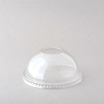 Tampa Transparente em PLA Alta com Buraco 9/12/16 oz 1000un