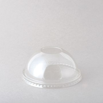 Tampa Transparente em PLA Alta sem Buraco 9/12/16 oz 1000un