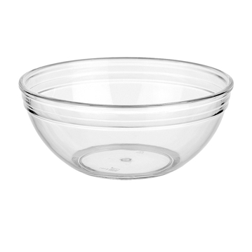 Saladeira em Policarbonato Transparente 470ml 130/60x55mm 10 un