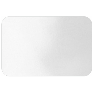 Tampa Carto+PE para Forma de Aluminio Rectangular EM16B - 2000un