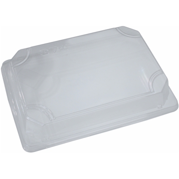 Tampa Transparente ST4 186x130x25mm 50 un