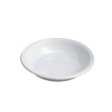 Prato em PLA branco fundo 210x37mm 500un