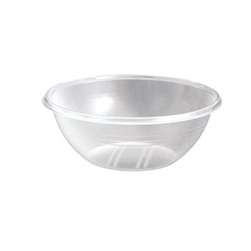 Tigela em PLA transparente 126x46mm 300ml 1200un