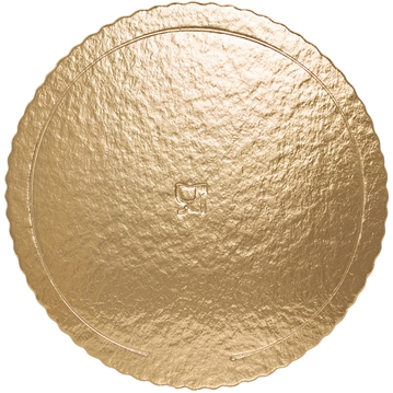 Disco Circular em Carto Metalizado a Ouro 320x3mm 50un