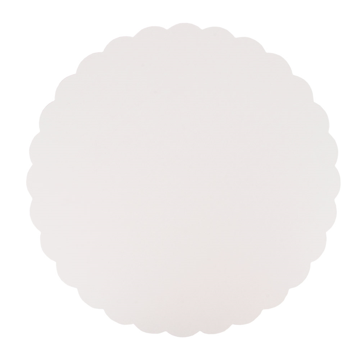 Disco Circular em Carto Branco 320 mm 250 un