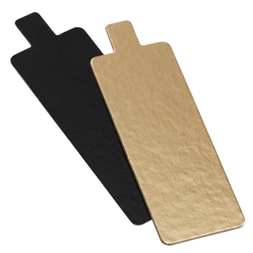 Disco de Carto Dupla Face Ouro/Preto com Pega 45x130mm 250 un