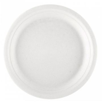 Prato Celulose de Cana de Acar Branco 260x21mm 10x50 un