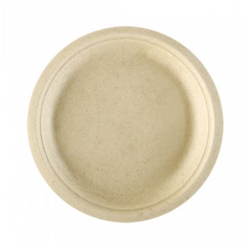 Prato Celulose de Cana de Acar Natural 260x21mm 10x50 un