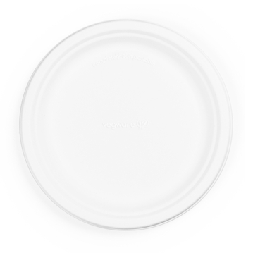 Prato Celulose de Cana de Acar Branco 16g 225x19mm Vegware 10x50 un