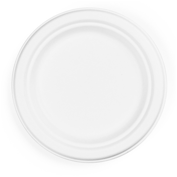 Prato Celulose de Cana de Acar Branco 8g 175x17mm Vegware 10x50 un