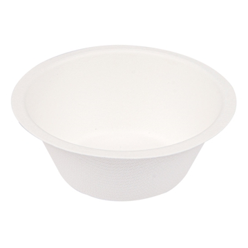 Tigela em Cana de Acar 114x44mm 350ml 12oz Branco 60x50un