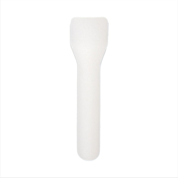 Colher de Cartolina Branco 95mm para Gelado Paper Cutlery 500 un