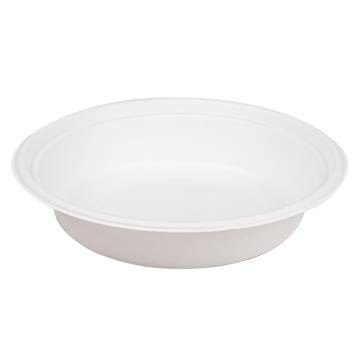 Tigela em Cana de Acar 208x44mm 900ml Natural 8x50 un
