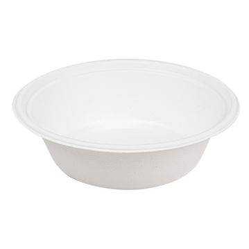 Tigela em Cana de Acar 208x61mm 1200ml Natural 8x50 un