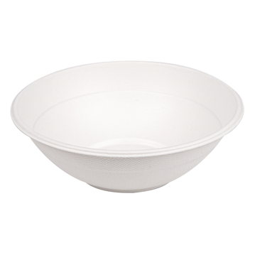 Tigela em Cana de Acar 196x65mm 950ml Natural 8x50 un