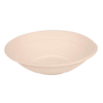 Tigela em Cana de Acar 196x48mm 700ml Natural 8x50 un