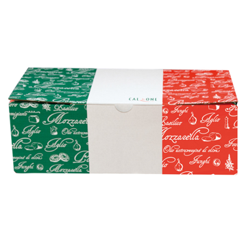Caixa de Pizza Calzone com Impresso Standard 270x150x70mm 100 un