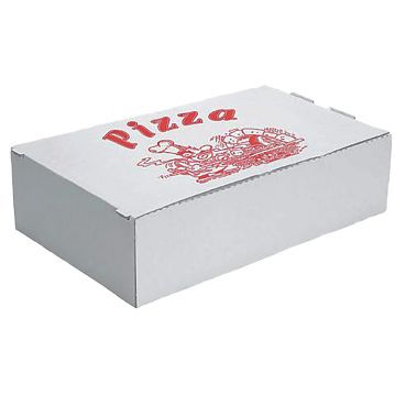 Caixa de Pizza Modelo Calzone com Impress�o Standard 300x160x100mm Caixa 100