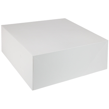 Caixa em Cartolina para Bolos 240x240x90mm 50 un