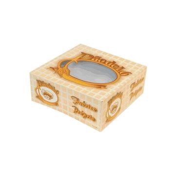 Caixa em cartolina com Janela para Po de L 300x300x115mm 50un
