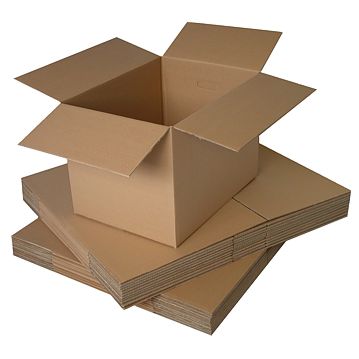 Caixa de Carto Canelado Castanho 270x240x190mm