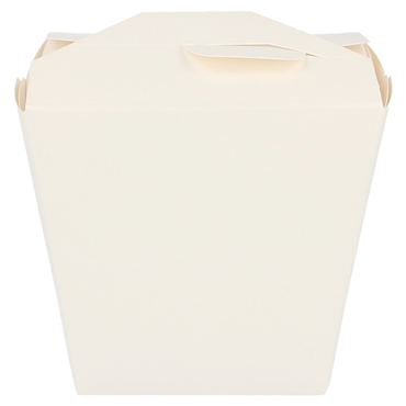 Embalagem Comida Oriental Branco Base Quadrada 480ml Caixa 9x50 un