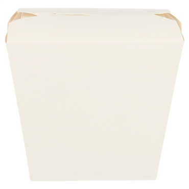 Embalagem Comida Oriental Branco Base Quadrada 960ml Caixa 9x50 un