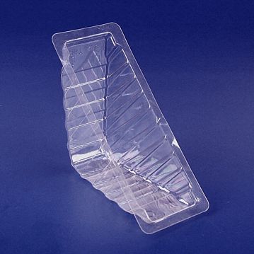 Embalagem de Plstico Triangular sem Tampa para Sandes Simples 1250 un