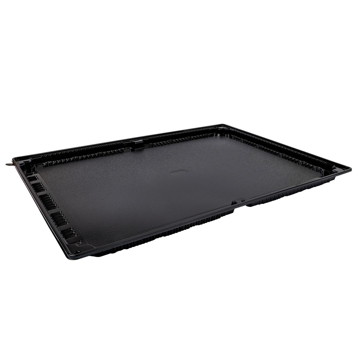 Tampa de Pl�stico PET/RPET Transparente Actipack 655x470x25mm 40 un