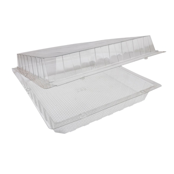 Embalagem de Pl�stico PET/RPET Transparente Patipack 364x355x104mm 100 un