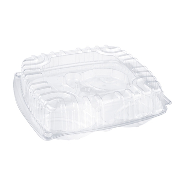 Embalagem de Plstico Transparente para Pastelaria 4 Compartimentos 201x212x60mm 200 un