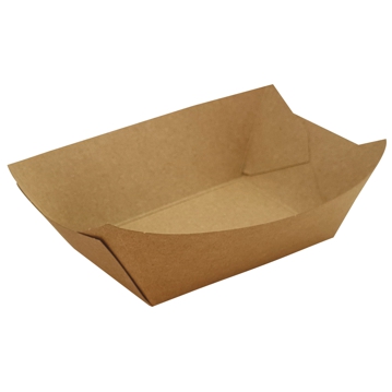 Barqueta em Cartolina Kraft+PE 105x72x45mm 960g 7x140 un