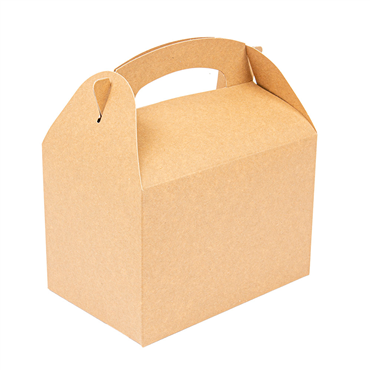 Caixa de Cartolina Kids Meal - Kraft 170x160x100mm 6x50 un