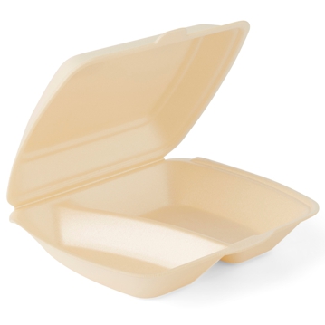 Embalagem Menu 245x210x72mm 2 Compart. Champagne 2x100 un
