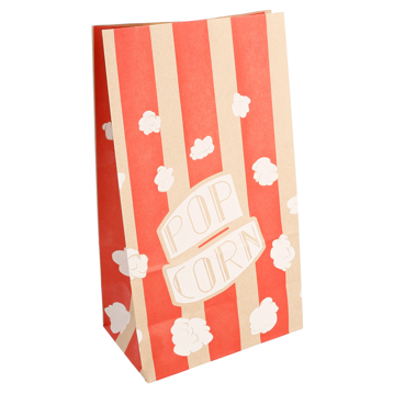 Saco SOS Pipocas 2,5L 85oz 140+80x240mm 500 un