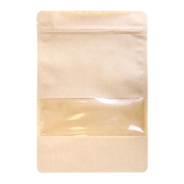 Saco de Papel + PET + CPP Auto-Fecho Kraft Natural 200+50x300mm 10x50 un